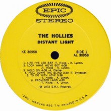 The Hollies - Distant Light
