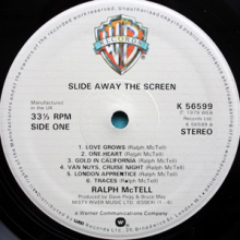 Ralph McTell - Slide Away The Screen