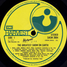 The Greatest Show On Earth - The Greatest Show On Earth