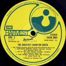 The Greatest Show On Earth - The Greatest Show On Earth