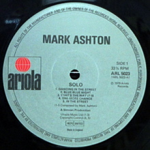 Mark Ashton - Solo