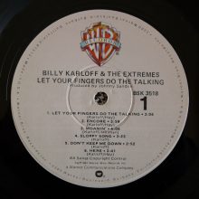 Billy Karloff & The Extremes – Let The Fingers Do The Talking 